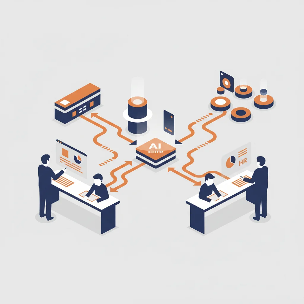 AI-powered business automation connecting systems and teams in Orange County