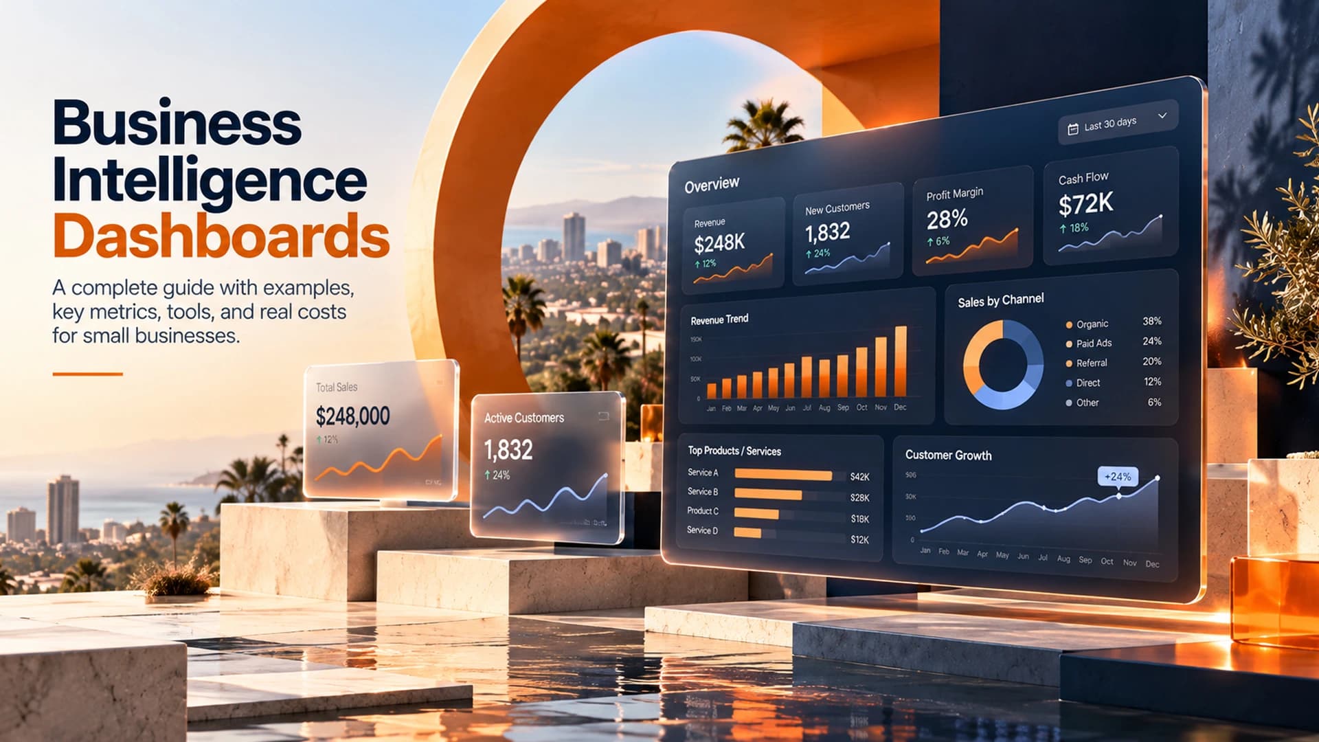 Business Intelligence Dashboards for Small Businesses: What to Track and What It Costs