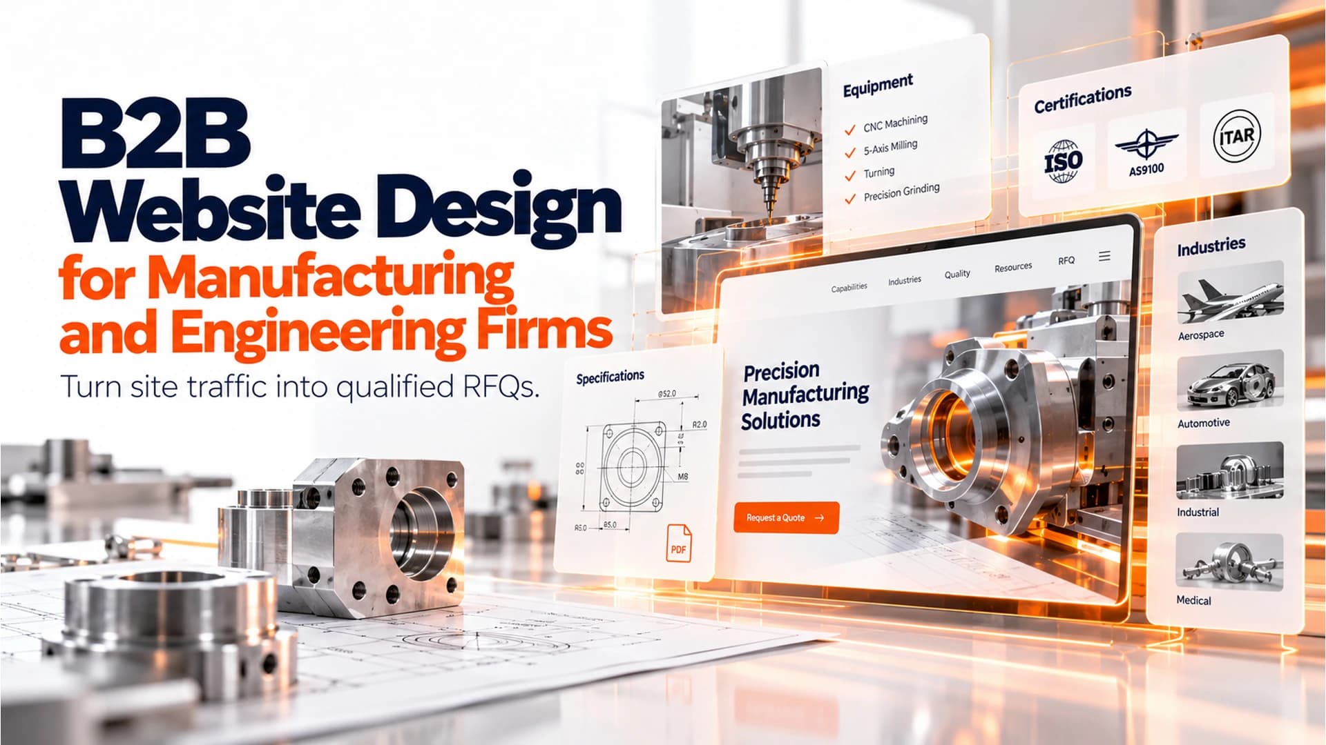 B2B Website Design for Manufacturing and Engineering Firms